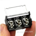 Blocos terminais de barreira de passo de 9,5 mm preto 3P